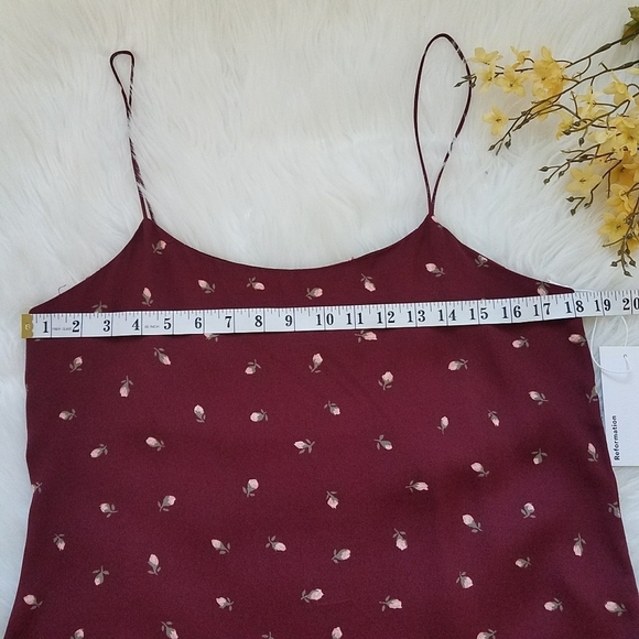 NWT Reformation Atticus Carina Blouse - Picture 6 of 10